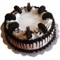 Eggless Half Kg Oreo Cake Round Shape